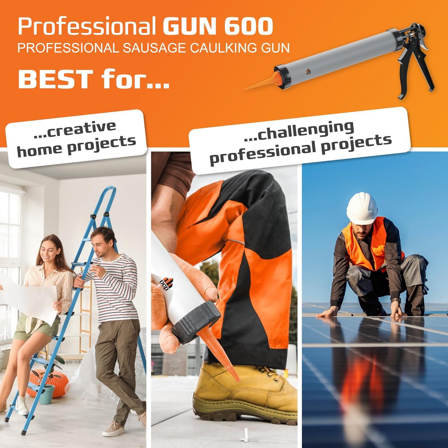 Pistola de Calafateo DCP 600 Manual 0.73 kg 18:1