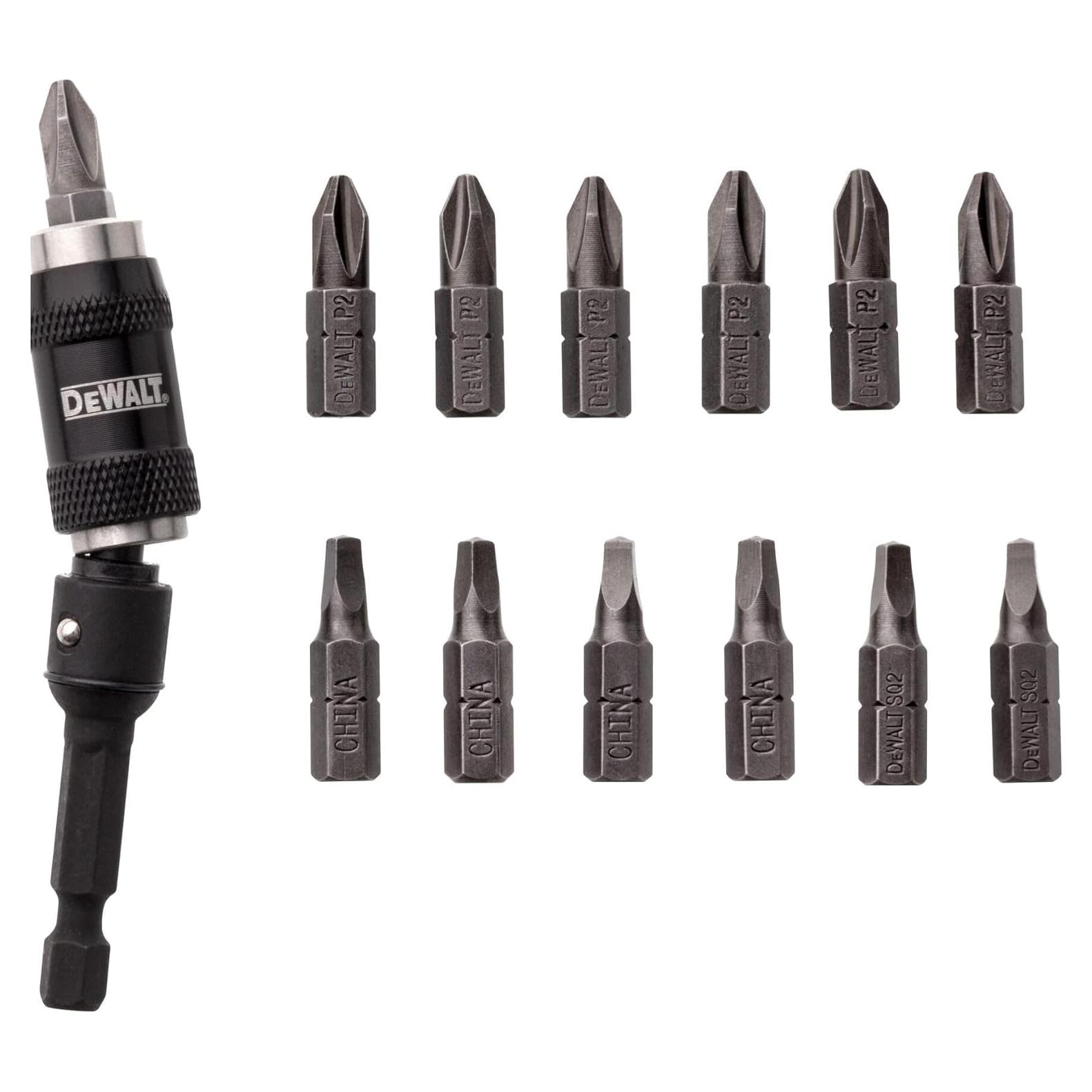 Juego de Portabits DEWALT DWPVTC14 con 14 Piezas