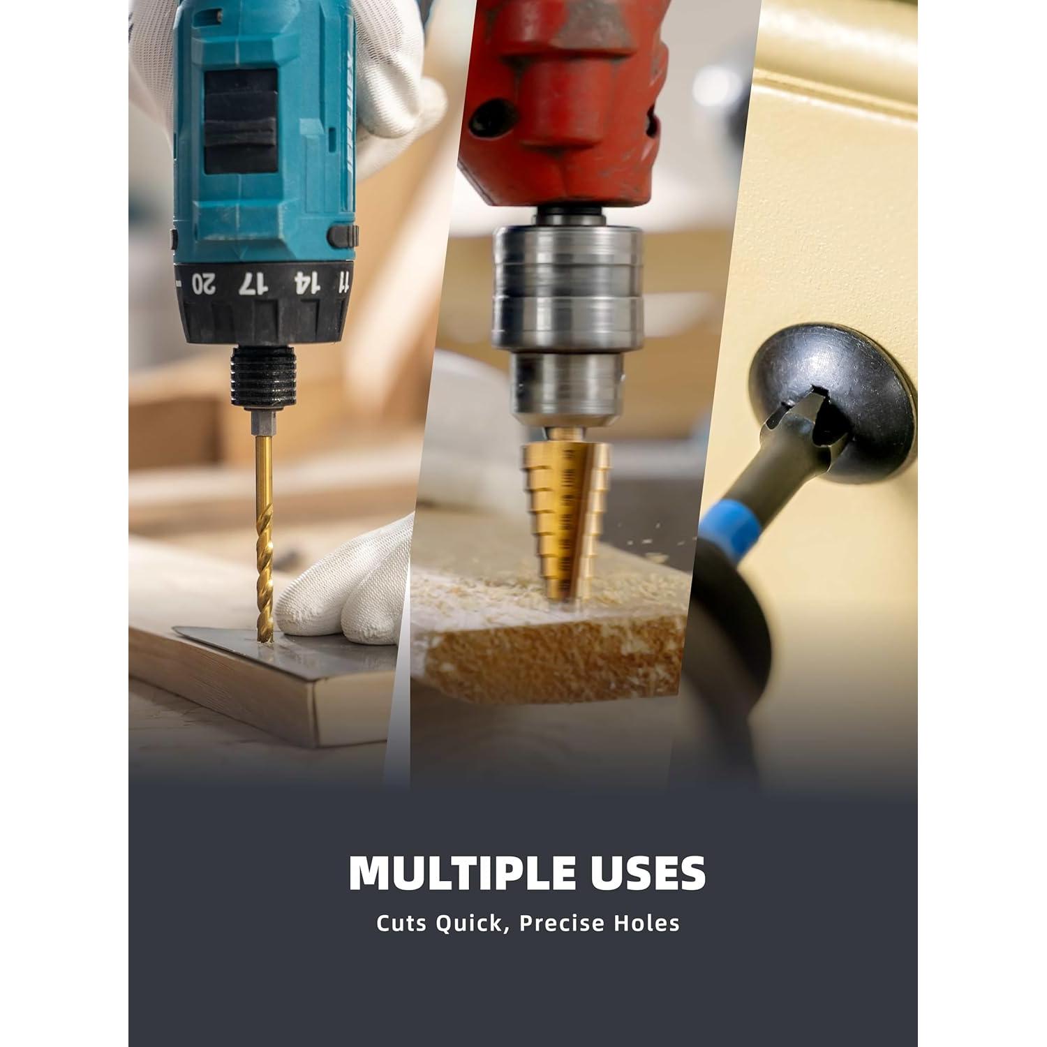 Juego de 30 Piezas de Puntas para Destornillador Highfire