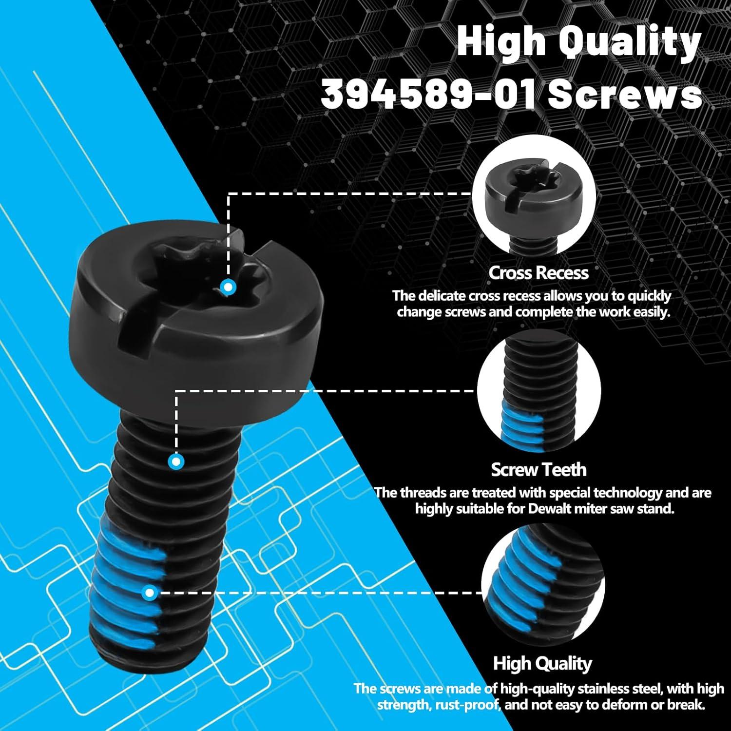 Tornillo Dewalt 394589-01 para Sierra Ingletadora - 2 Piezas