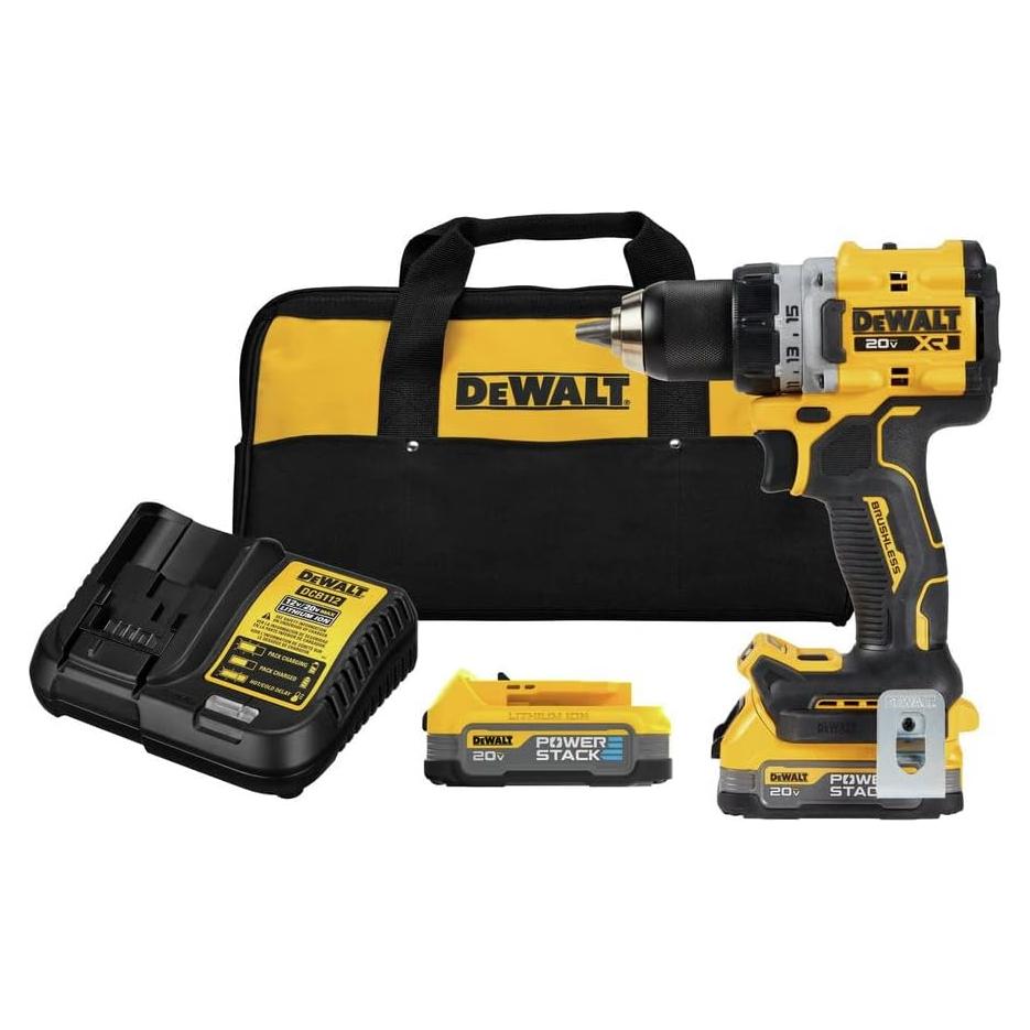 Taladro Inalámbrico DEWALT 20V MAX XR 1/2" (1,27 cm) Kit
