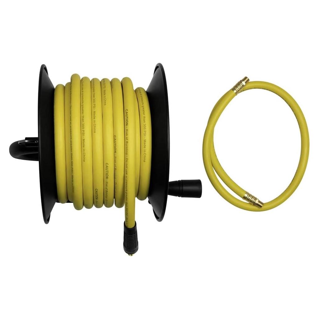 Carrete Manual de Manguera DEWALT 3/8" x 15.24 m Resistente