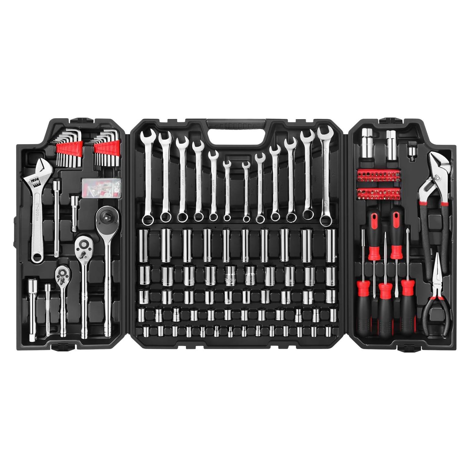 Juego de Herramientas Eastvolt 248 Piezas con Estuche