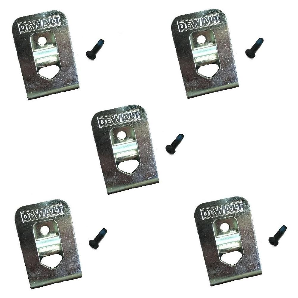 Gancho de Cinturón DeWalt N268241 Reemplazo (Paquete 5)