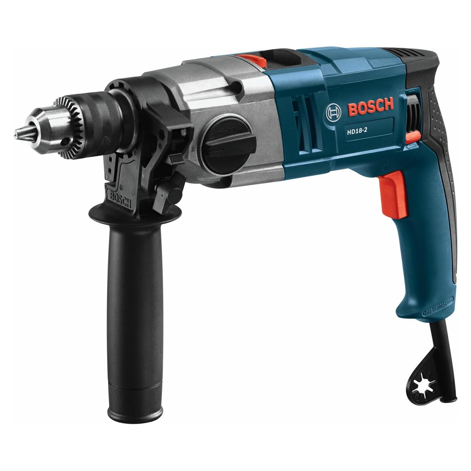 Taladro de Percusión BOSCH HD18-2 2 Velocidades 850W