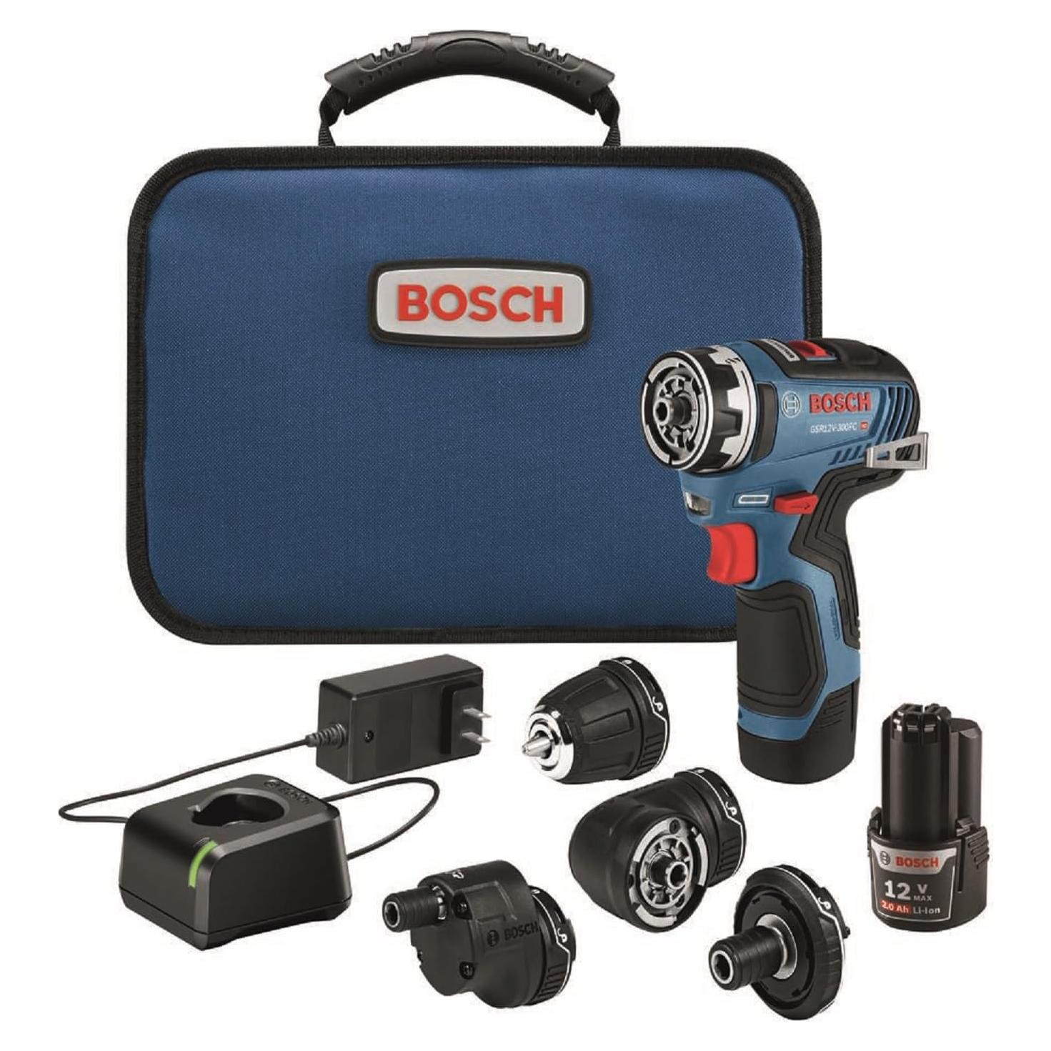 Taladro Destornillador Bosch GSR12V-300FC 12V 5-en-1