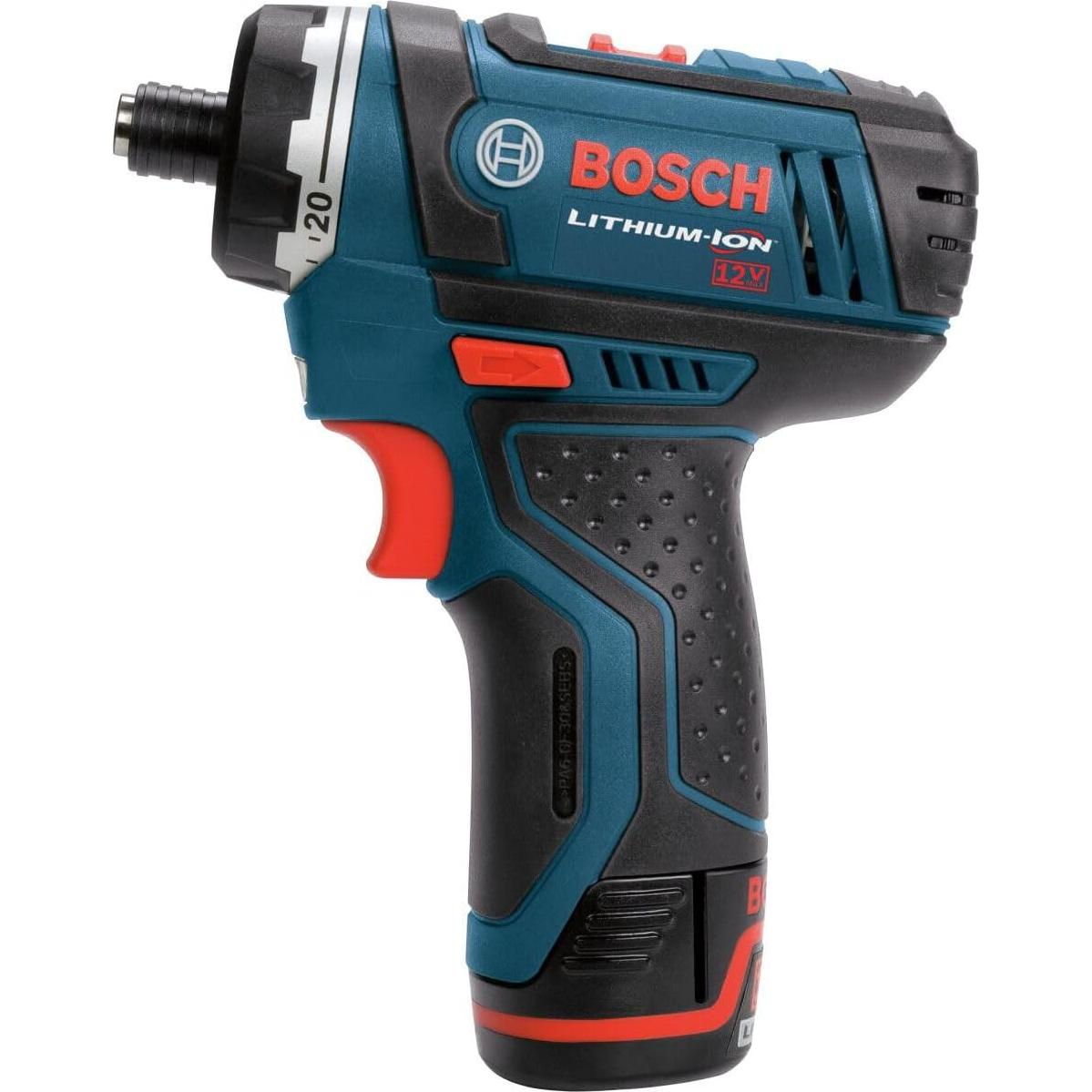 BOSCH Conductor de Bolsillo 12V PS21-2A con 2 Baterías