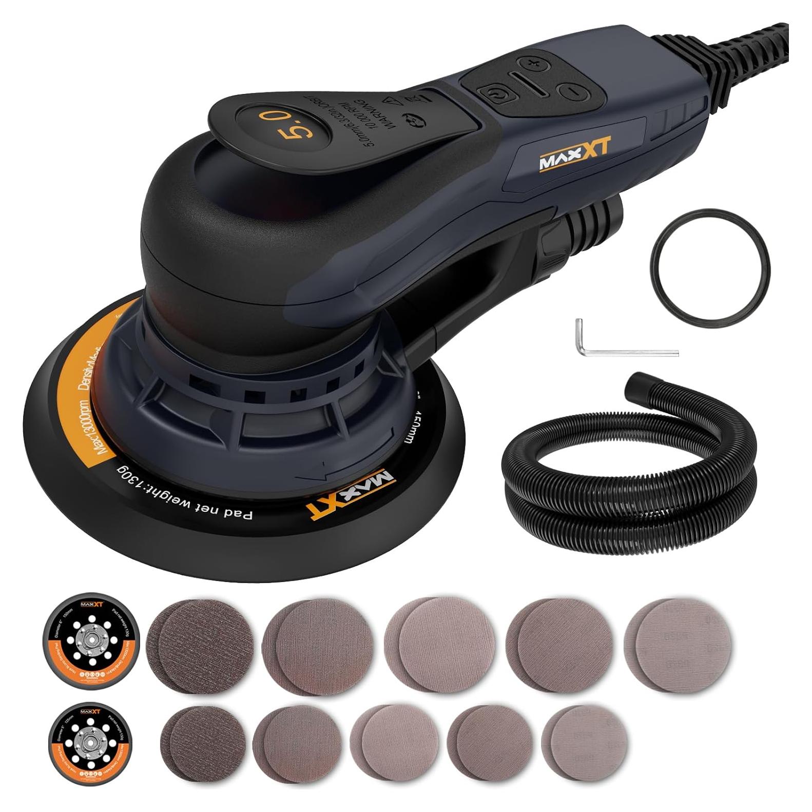 Lijadora Orbital MAXXT R7303 5mm Motor Sin Escobillas