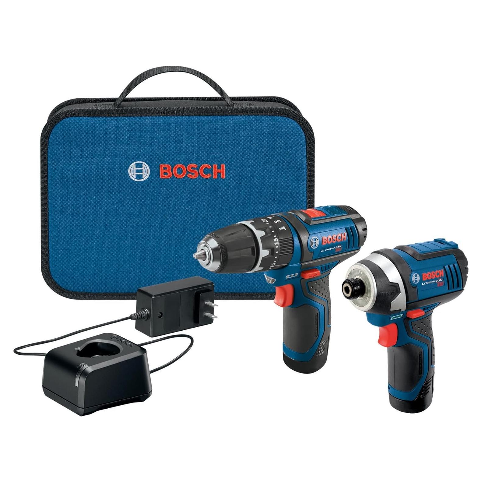 Kit Combo Inalámbrico Bosch 12V - Taladro y Destornillador