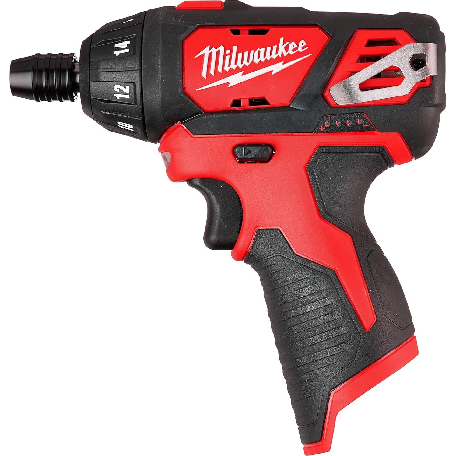 Destornillador Inalámbrico Milwaukee M12 12V 1/4" Hexagonal