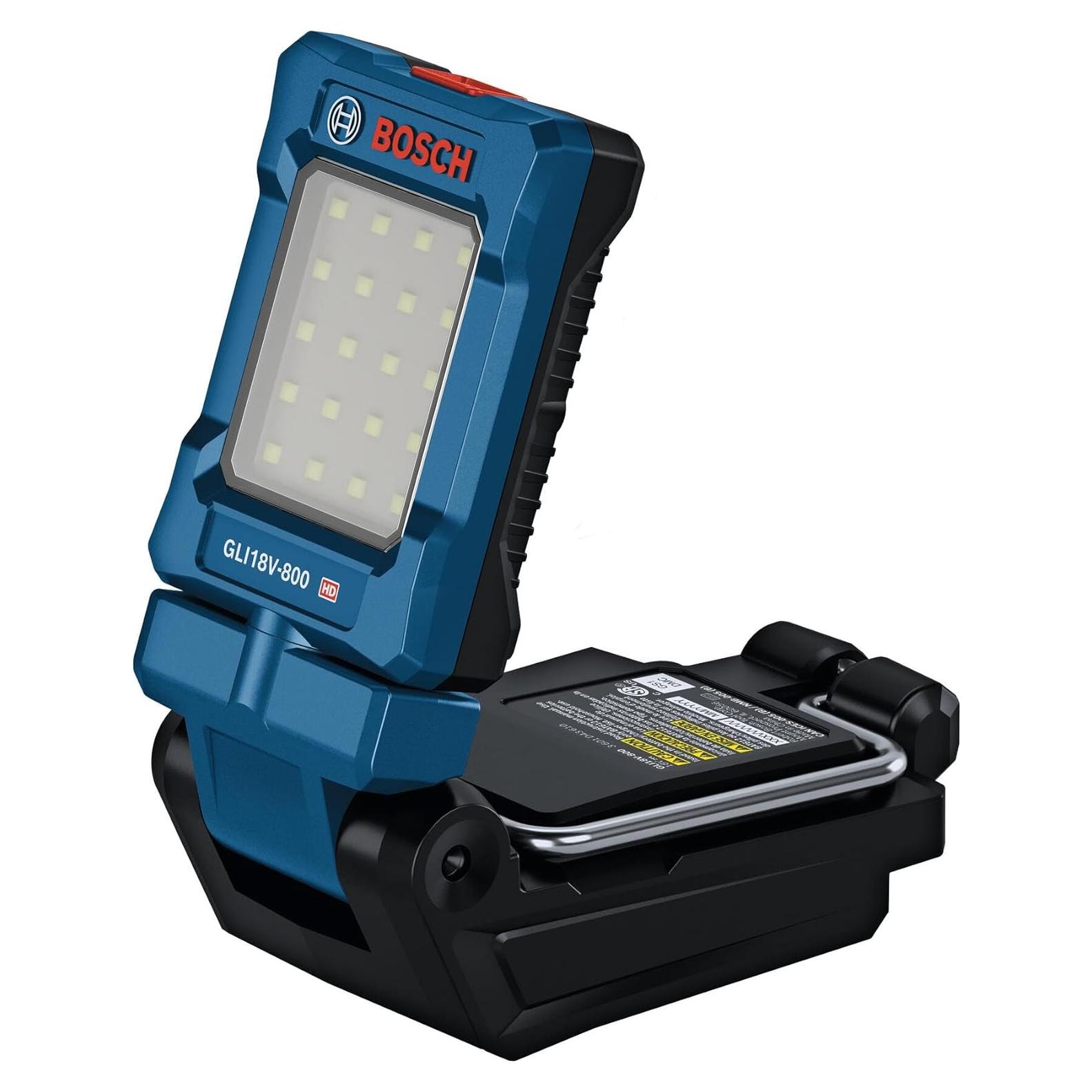 Luz de Trabajo LED BOSCH GLI18V-800N 800 Lúmenes Portátil