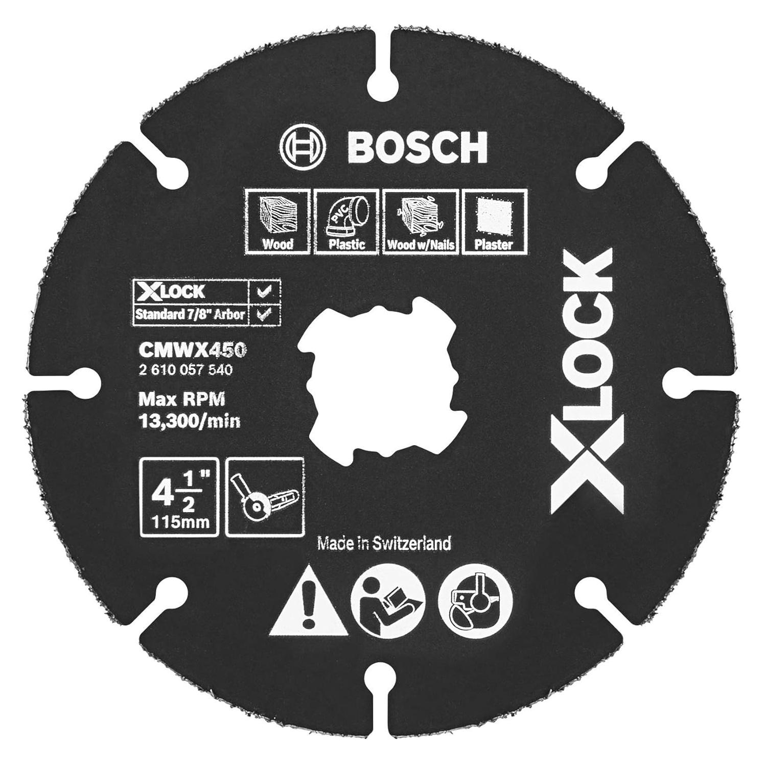 Rueda Multi-Carburo BOSCH CMWX450 11.43 cm X-LOCK