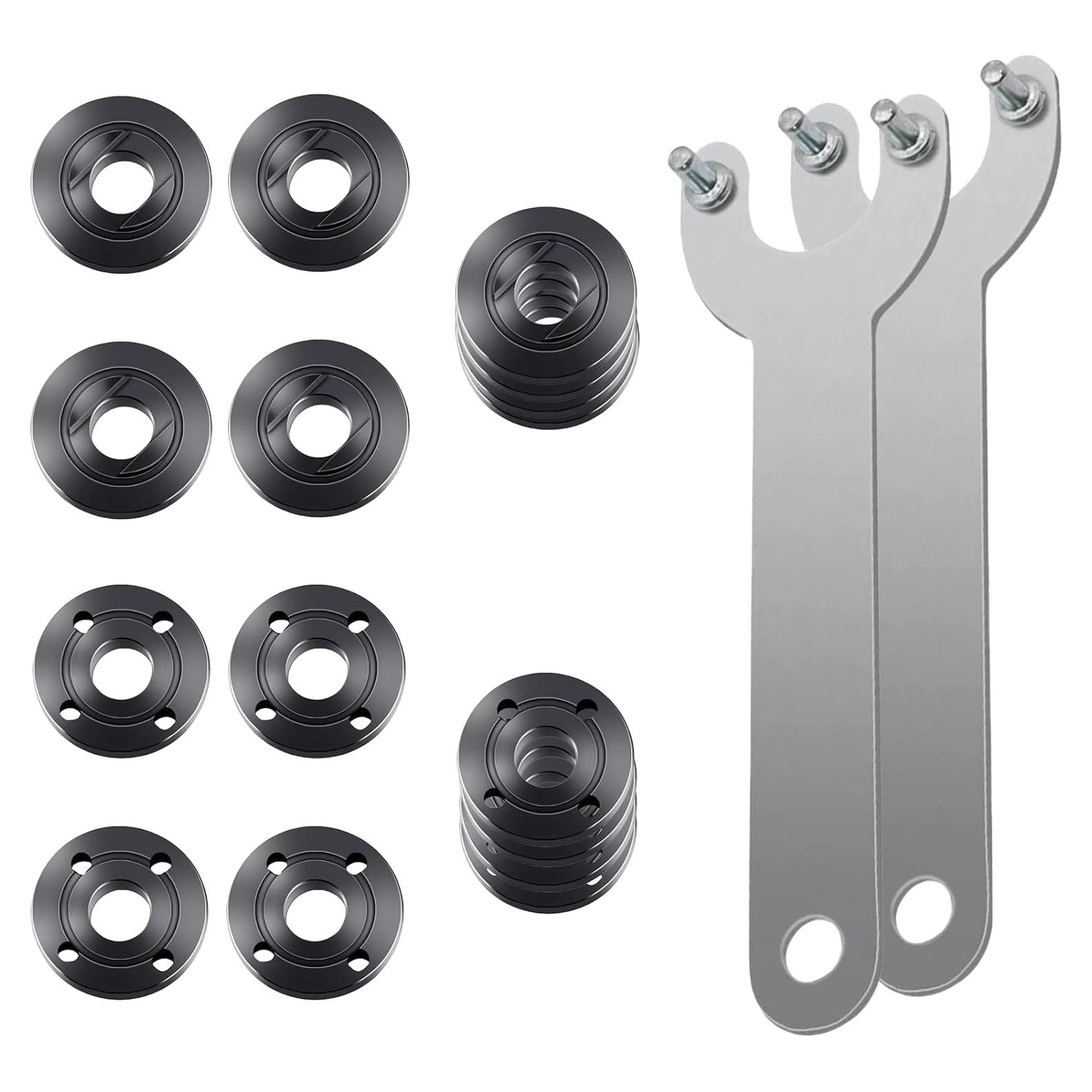 Kit de Llave y Tuerca para Amoladora Angular 18 Piezas