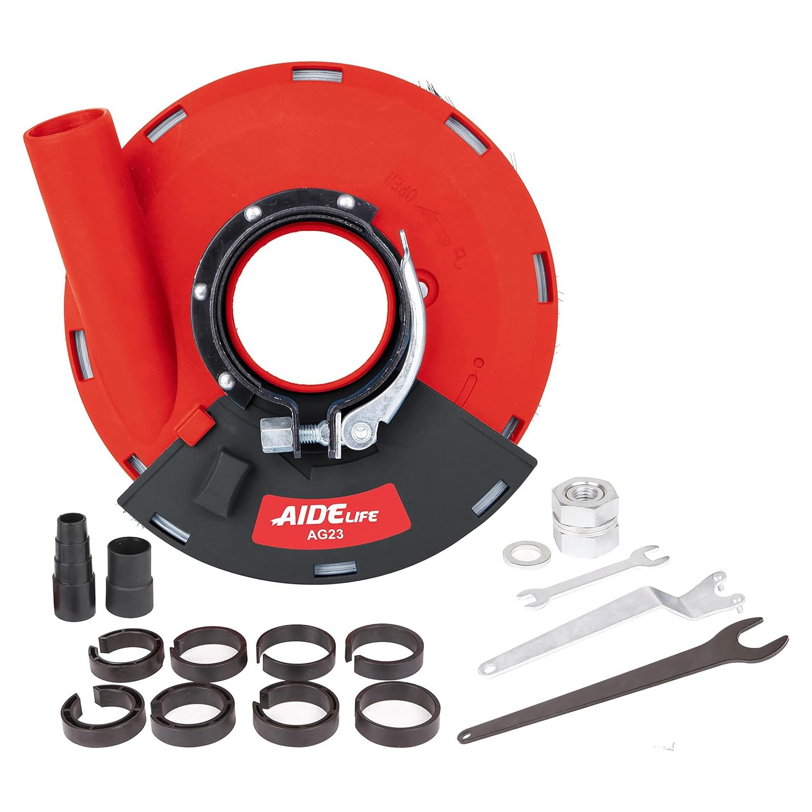 Cubierta de Polvo Aidelife 7" para Amoladoras con Accesorios