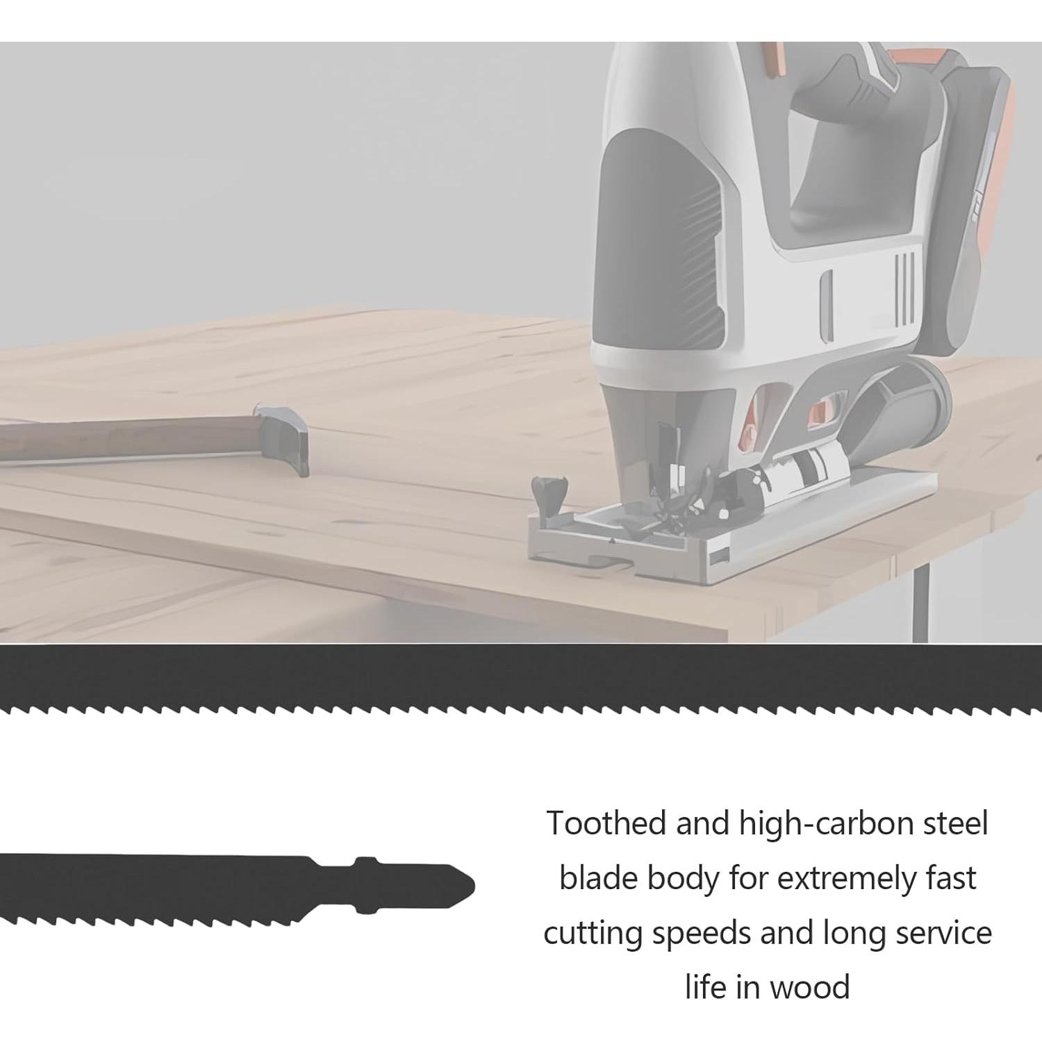 2 Hojas de Sierra de Calar 250mm Micro Traders - Acero Carbono