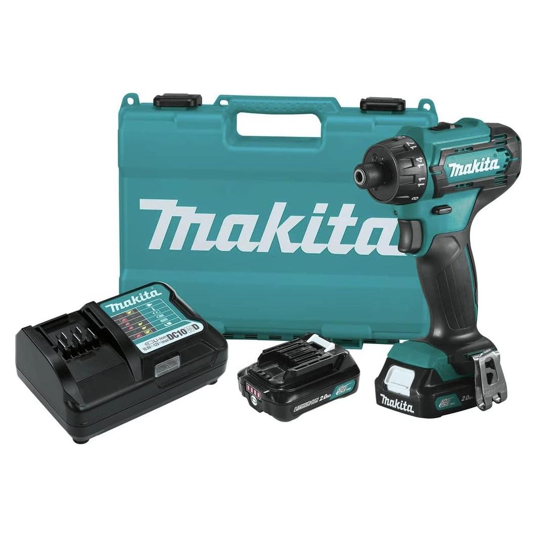Taladro Inalámbrico Makita FD10R1 12V 2 Velocidades 0.91kg