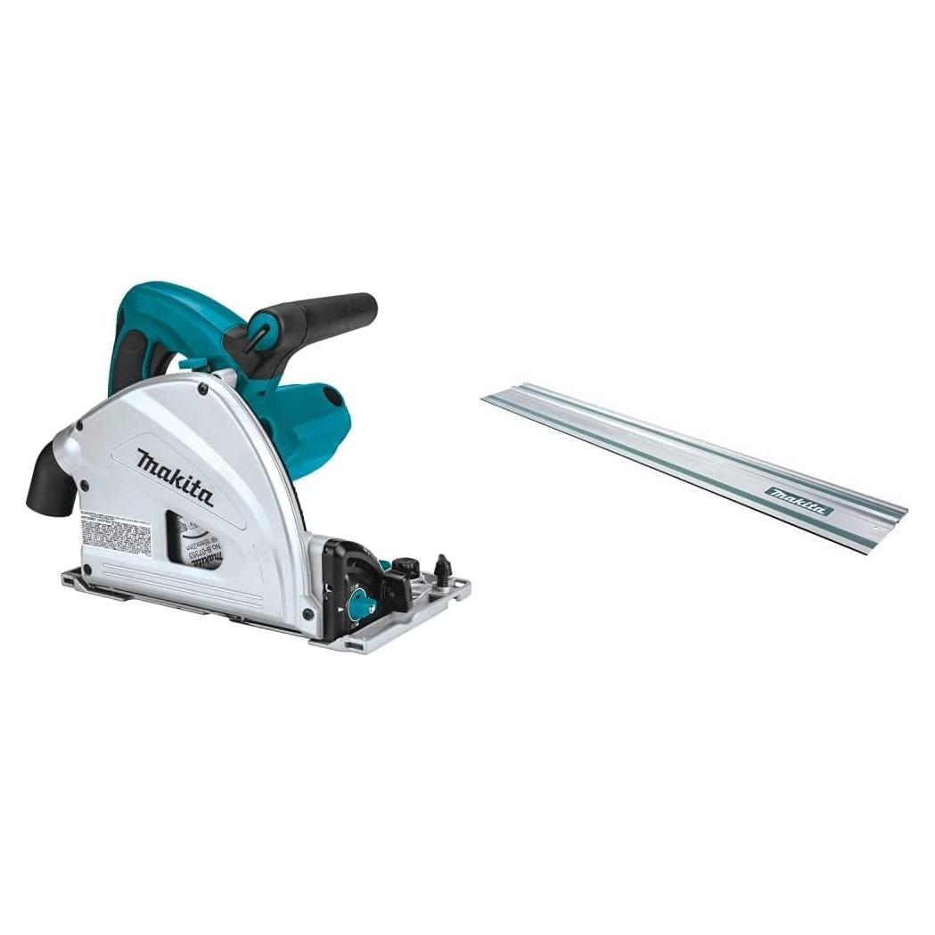 Sierra Circular de Inmersión Makita SP6000J 165mm con Riel Guía
