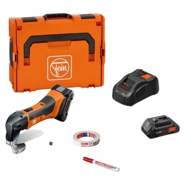 Tijeras de Metal Sin Cable Fein ABLS 18 1.6 E - Corte 1.6 mm