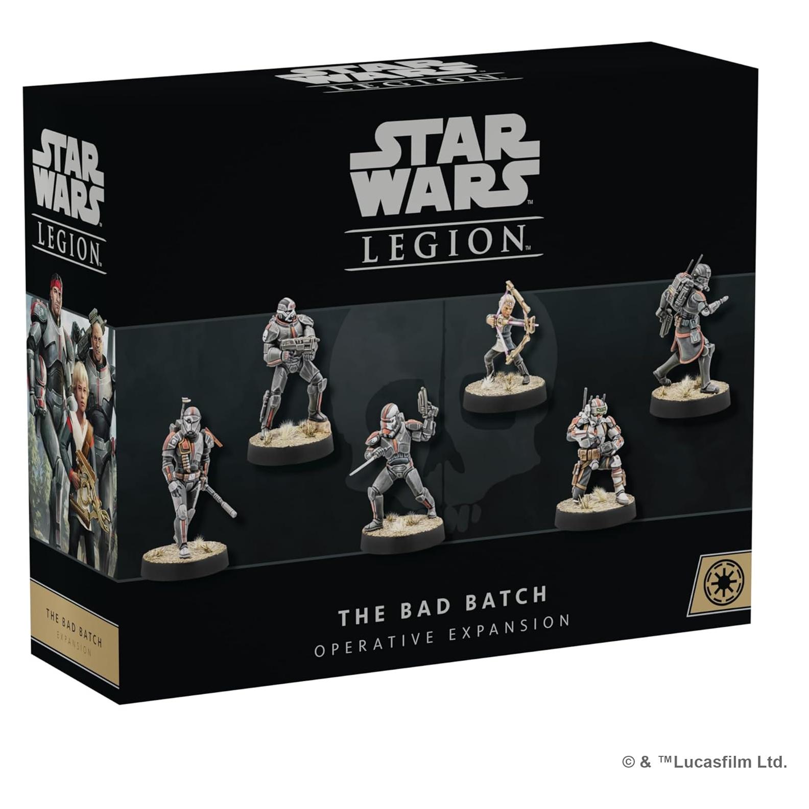 Star Wars: Legion Expansión Bad Batch - Miniaturas Clone Force 99