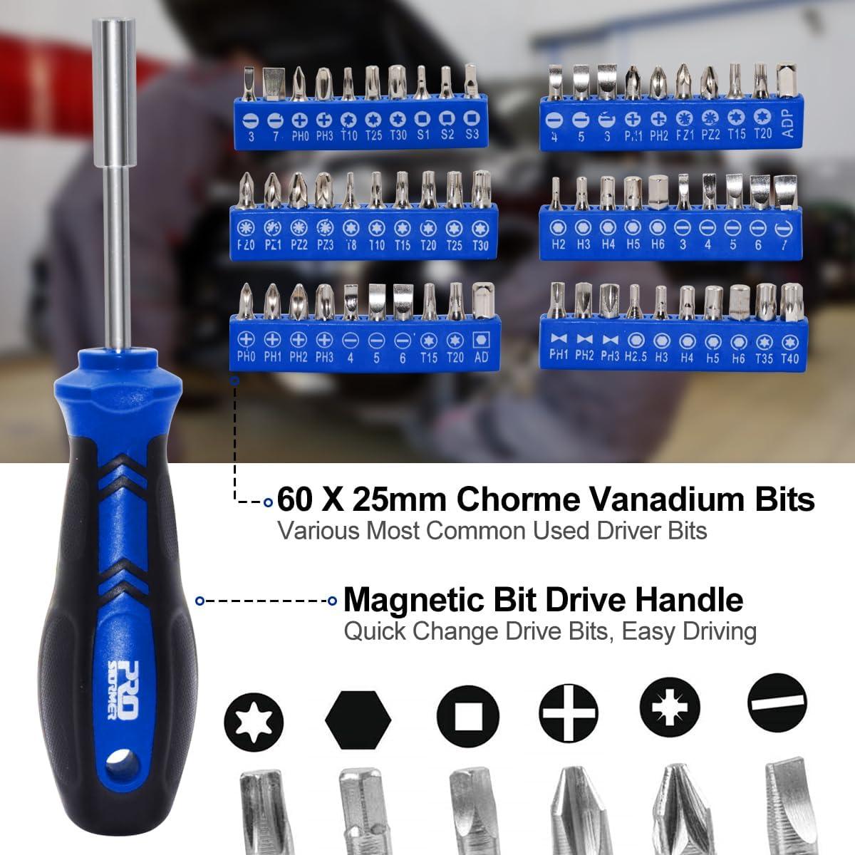 Juego de Herramientas Mecánicas Prostormer 240 Piezas con Caja