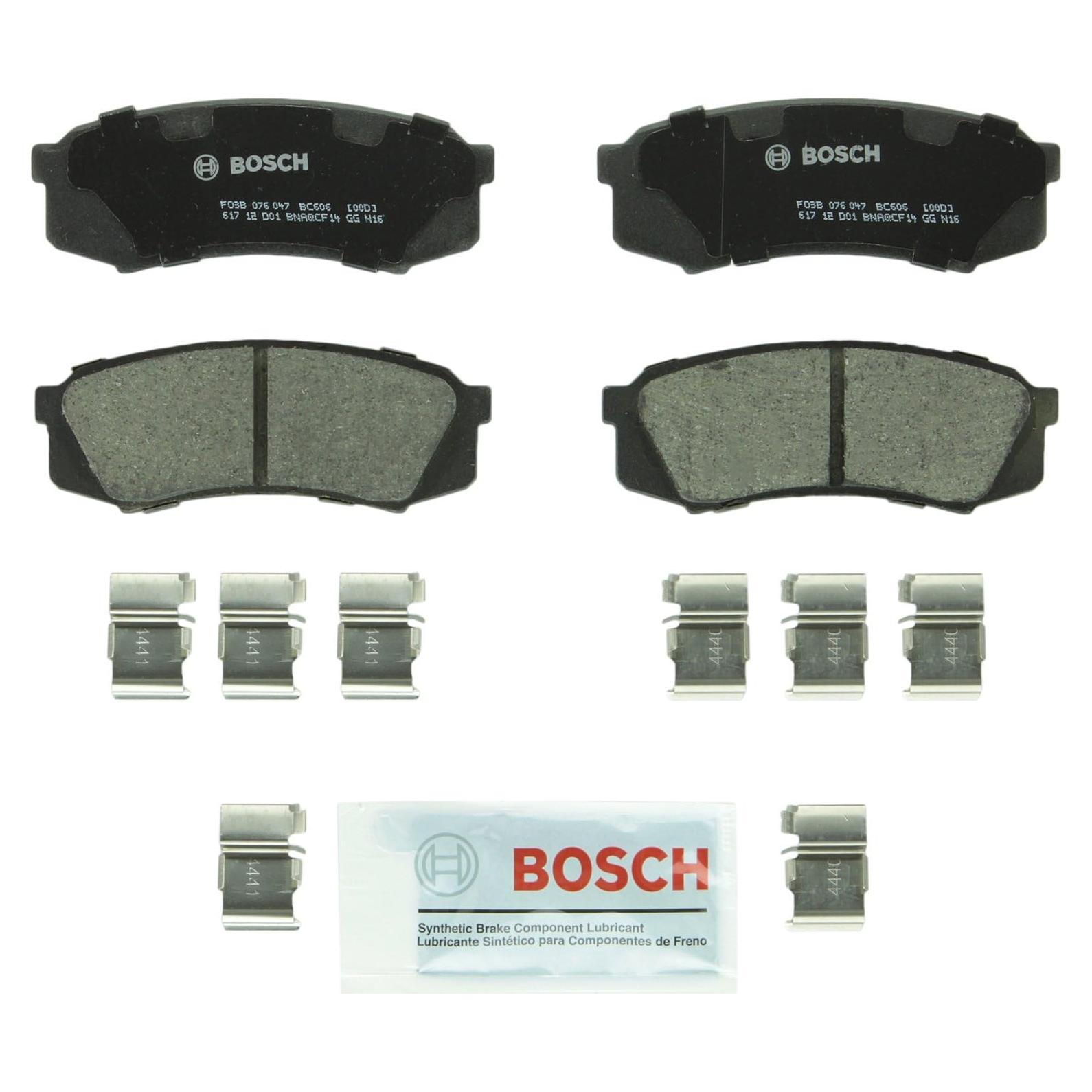 Pastillas de Freno Cerámicas Bosch BC606 Traseras para Lexus y Toyota