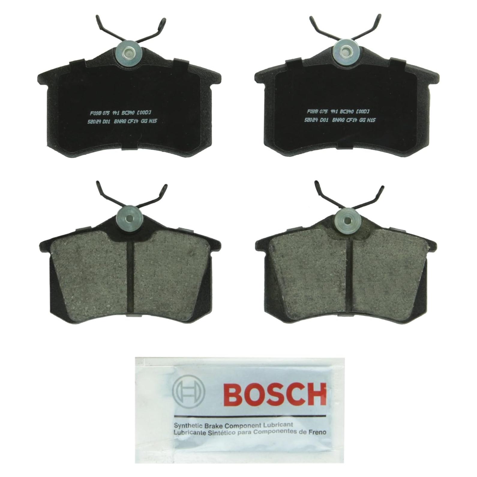 Pastillas de Freno Cerámicas Bosch BC340 para Audi y Volkswagen