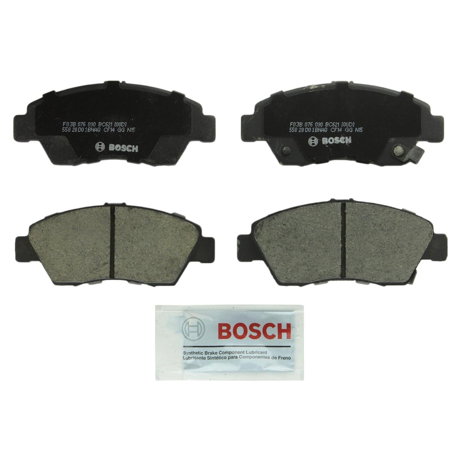 Pastillas de Freno Cerámicas Bosch BC621 Delanteras para Acura y Honda