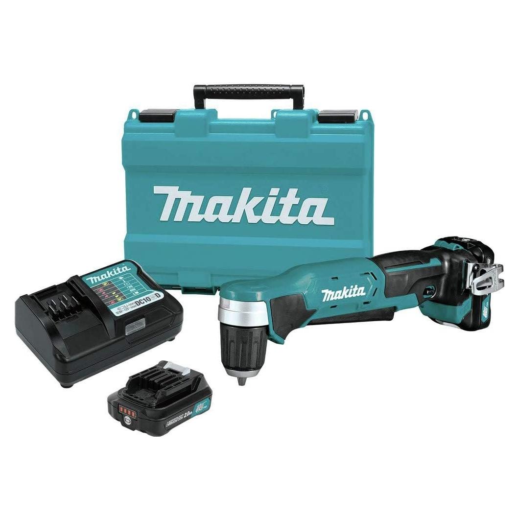 Taladro en Ángulo Derecho Makita AD04R1 12V 3/8" Kit