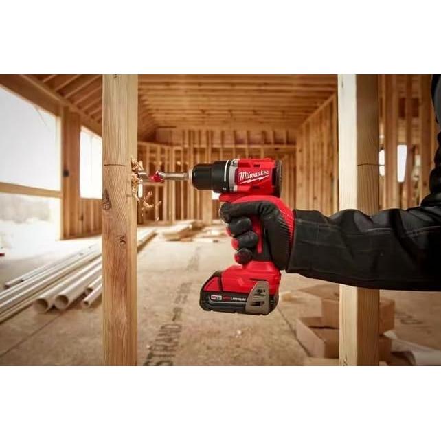 Taladro Atornillador Compacto Milwaukee M18 18V Sin Escobillas