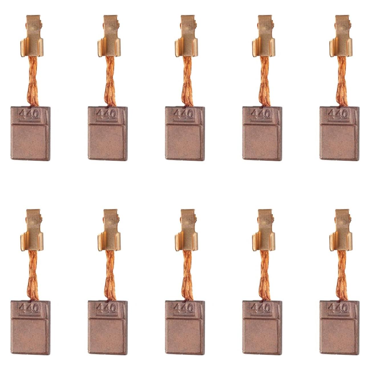 10 Piezas Repuesto Cepillo Carbón Makita CB-440 CB-448