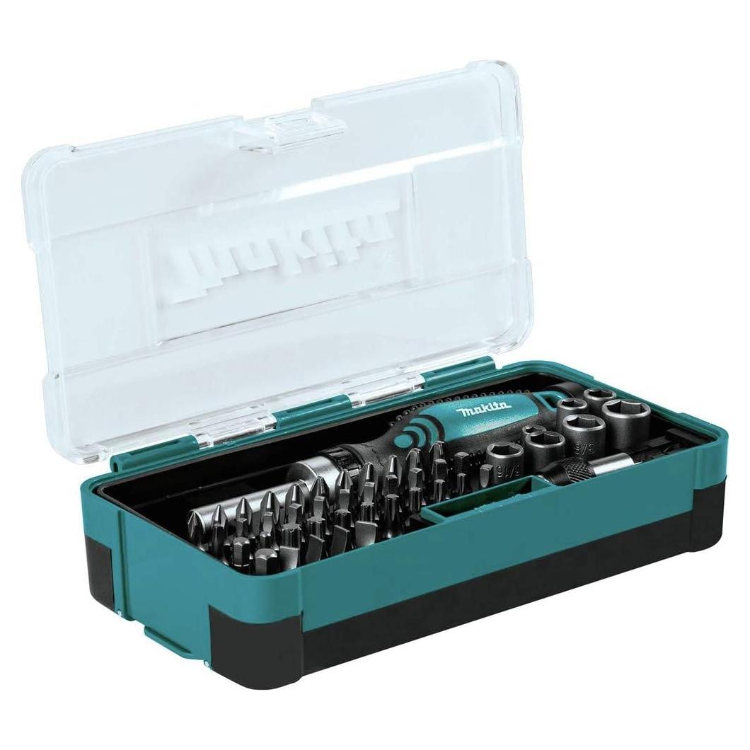 Juego de Llaves de Carraca y Puntas 47 Piezas Makita B-50289
