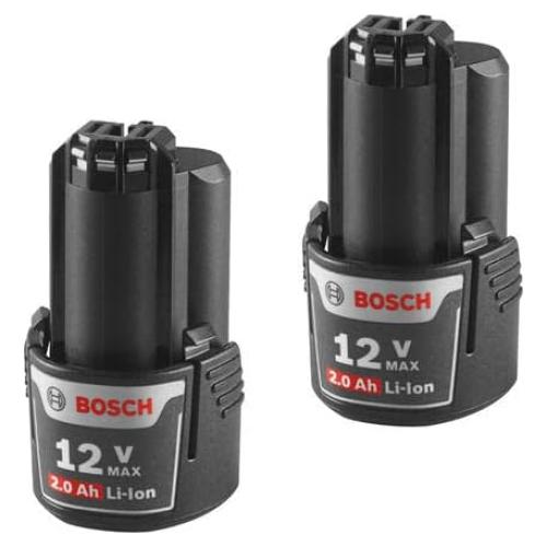 Baterías de Litio Bosch BAT414-2PK 12V Max 2Ah Paquete de 2