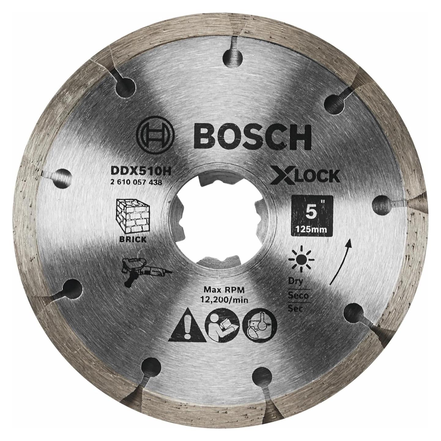 Cuchilla Tuckpointing BOSCH DDX510H 12.7 cm X-Lock Premium