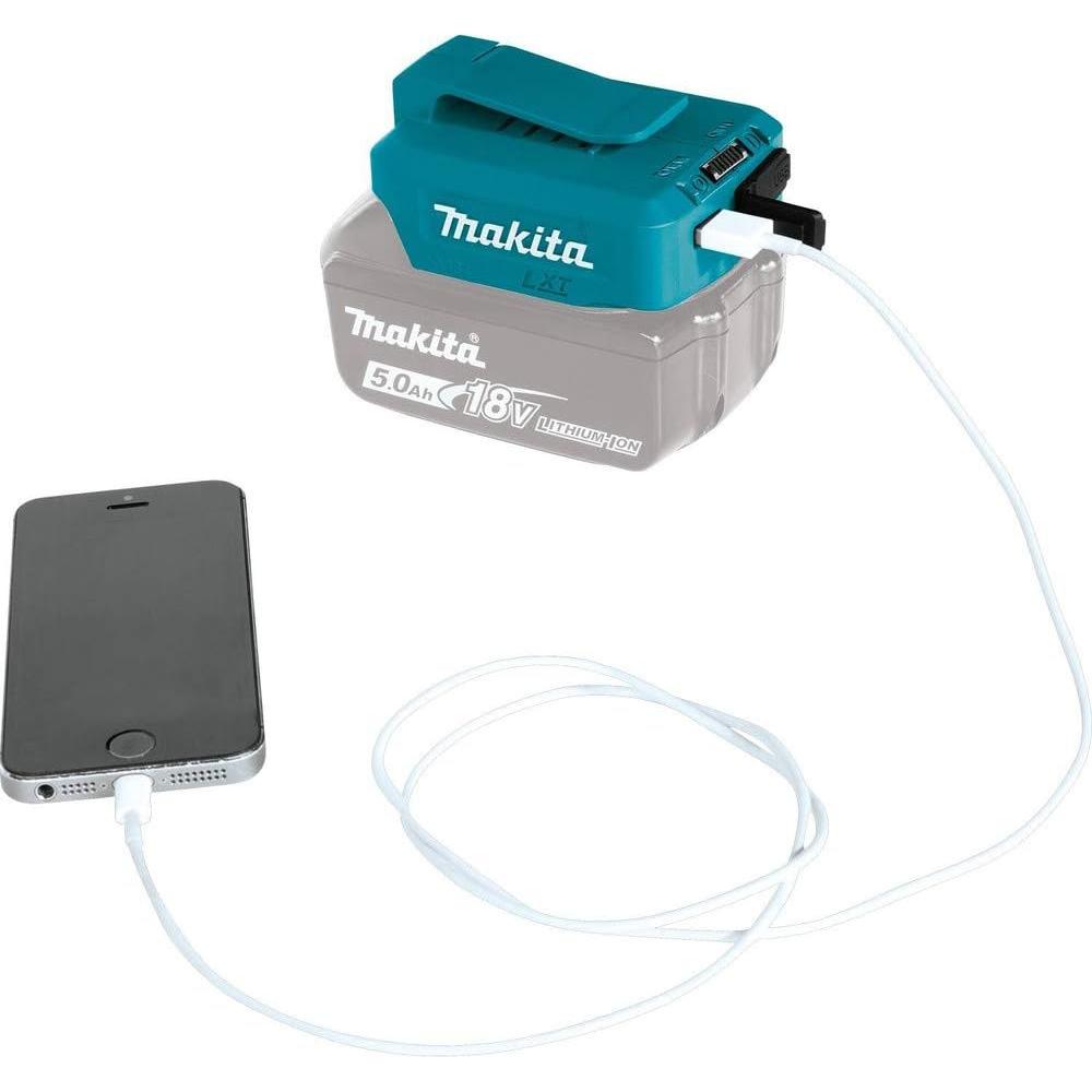 Fuente de Poder Inalámbrica Makita ADP05 18V USB Doble