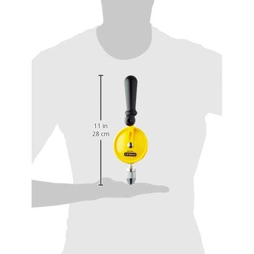 Taladro Manual Stanley 03-105 6.35 mm con Mandril de 3 Garras