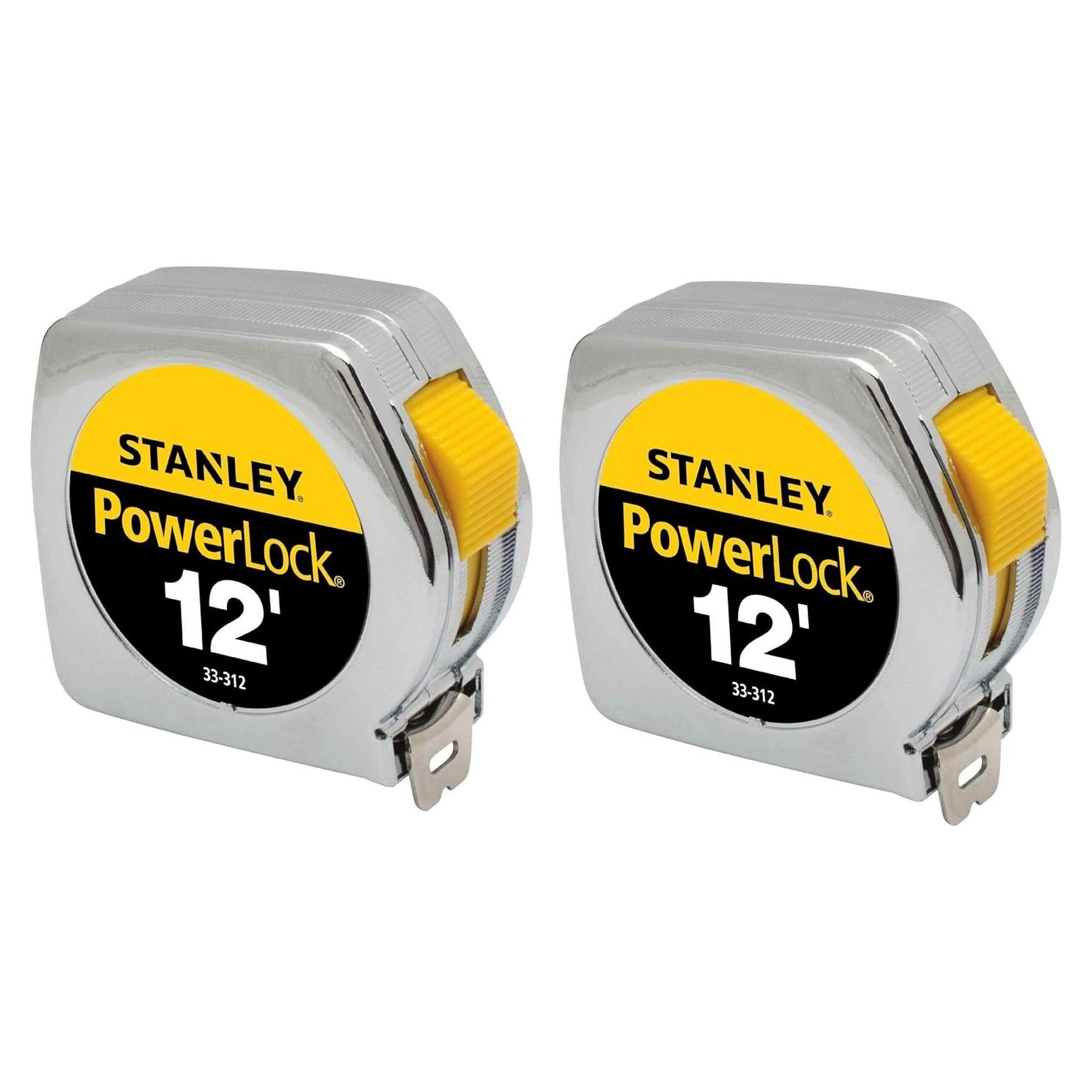 Cinta Métrica Stanley PowerLock 365,76 cm Profesional