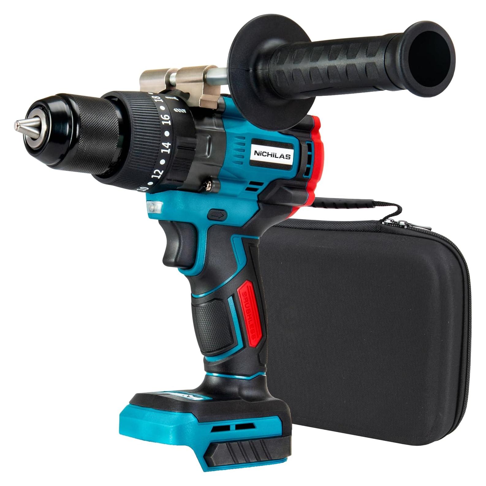 Taladro Inalámbrico Nichilas 18V 150Nm 2 Velocidades 2150RPM