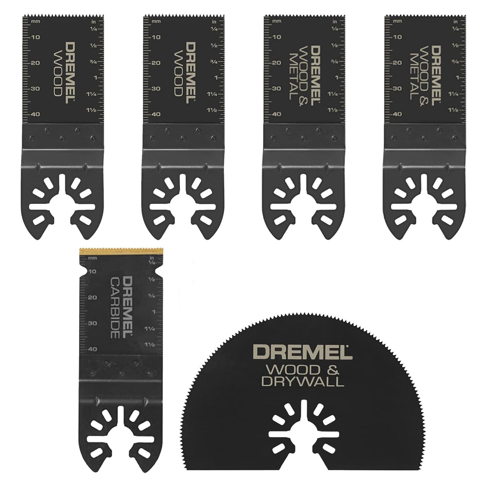 Dremel MM399 Kit Multitool Oscilante 6 Piezas Cuchillas Corte