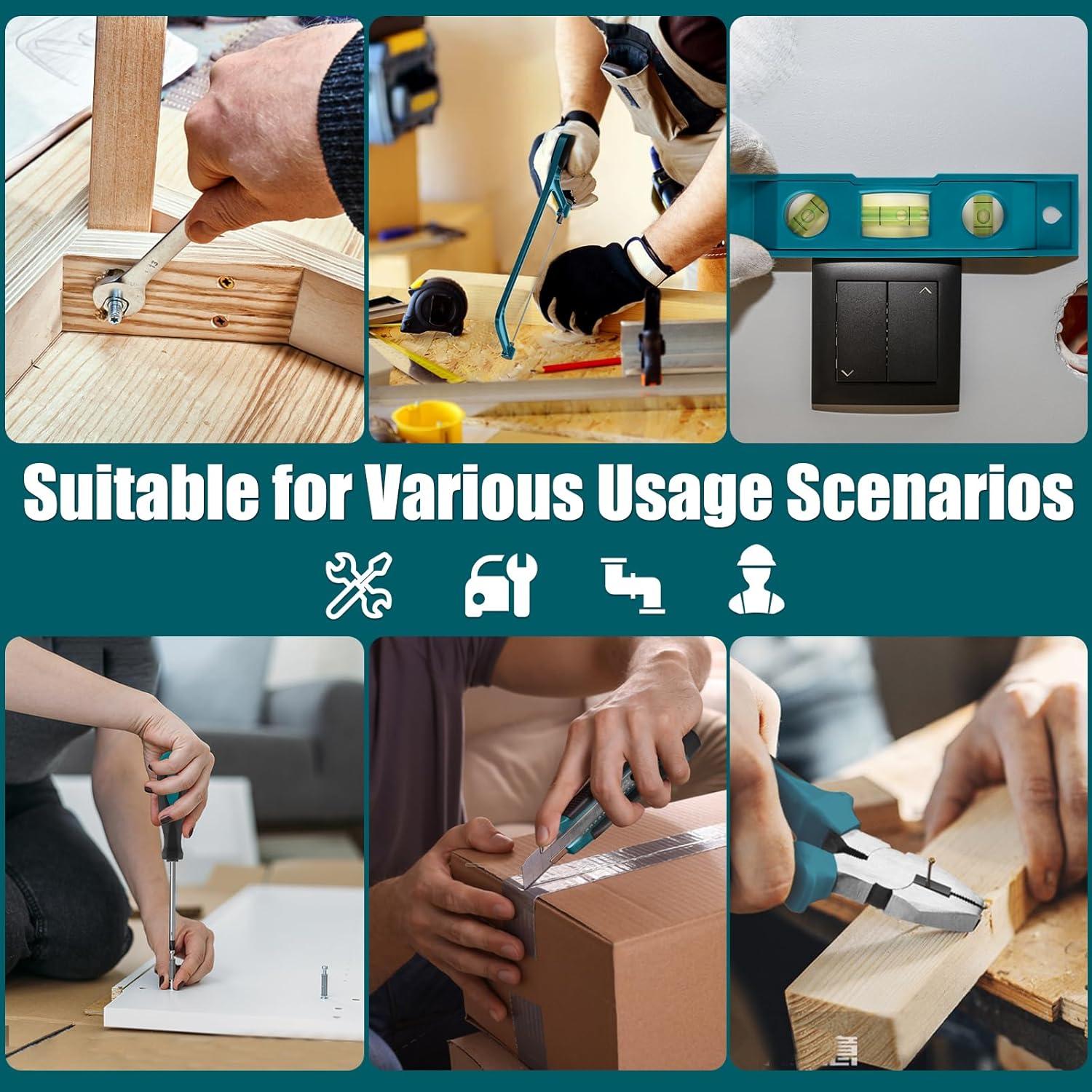 Kit de Herramientas Sundpey 248 Pcs - Caja Portátil Azul