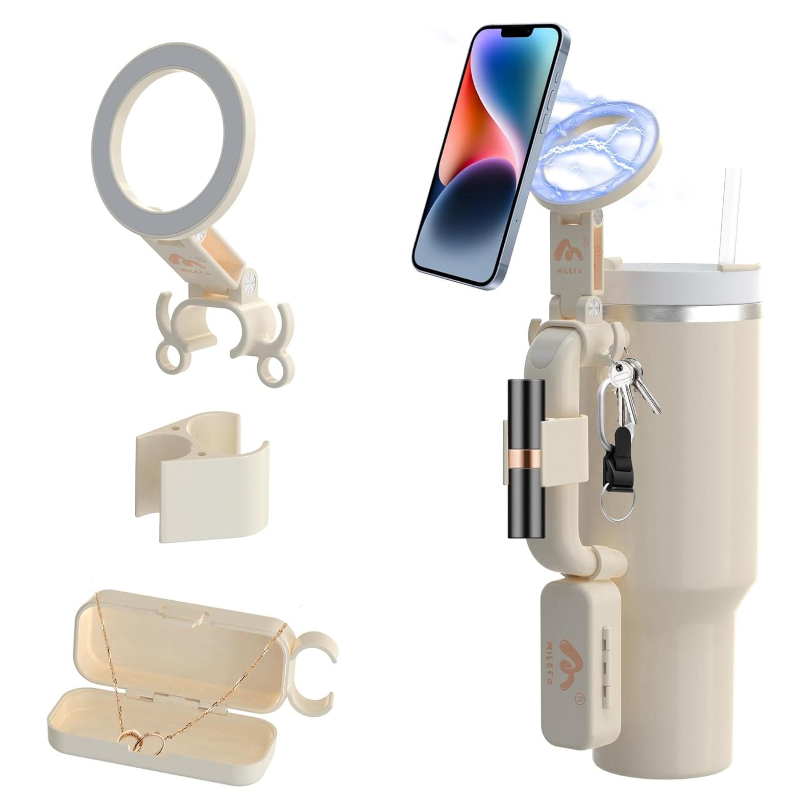 Soporte Magnético para Teléfono CUPTURNER Stanley 5x5 cm