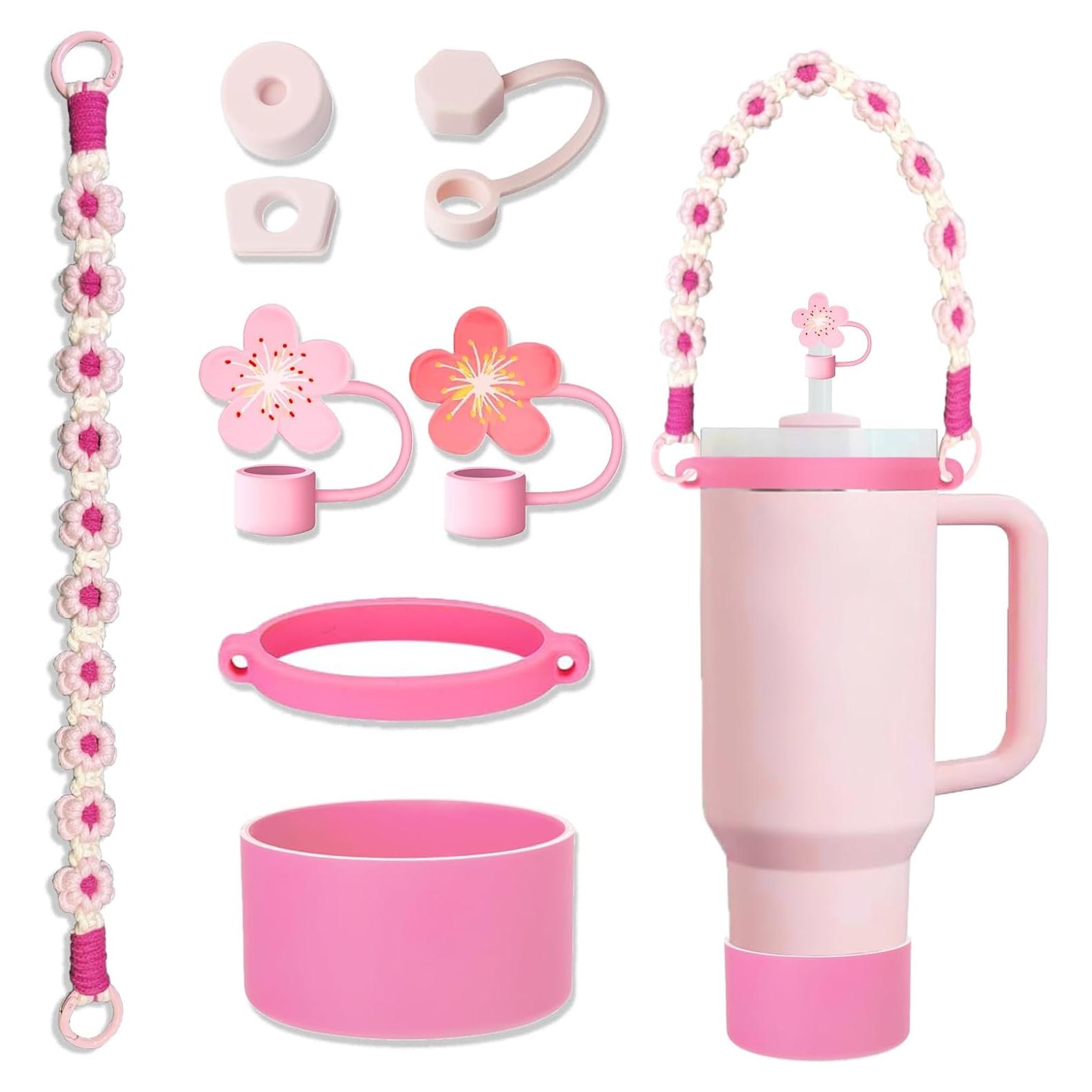 Juego de Accesorios 8PCS Fabenyok para Taza Stanley 30/40oz
