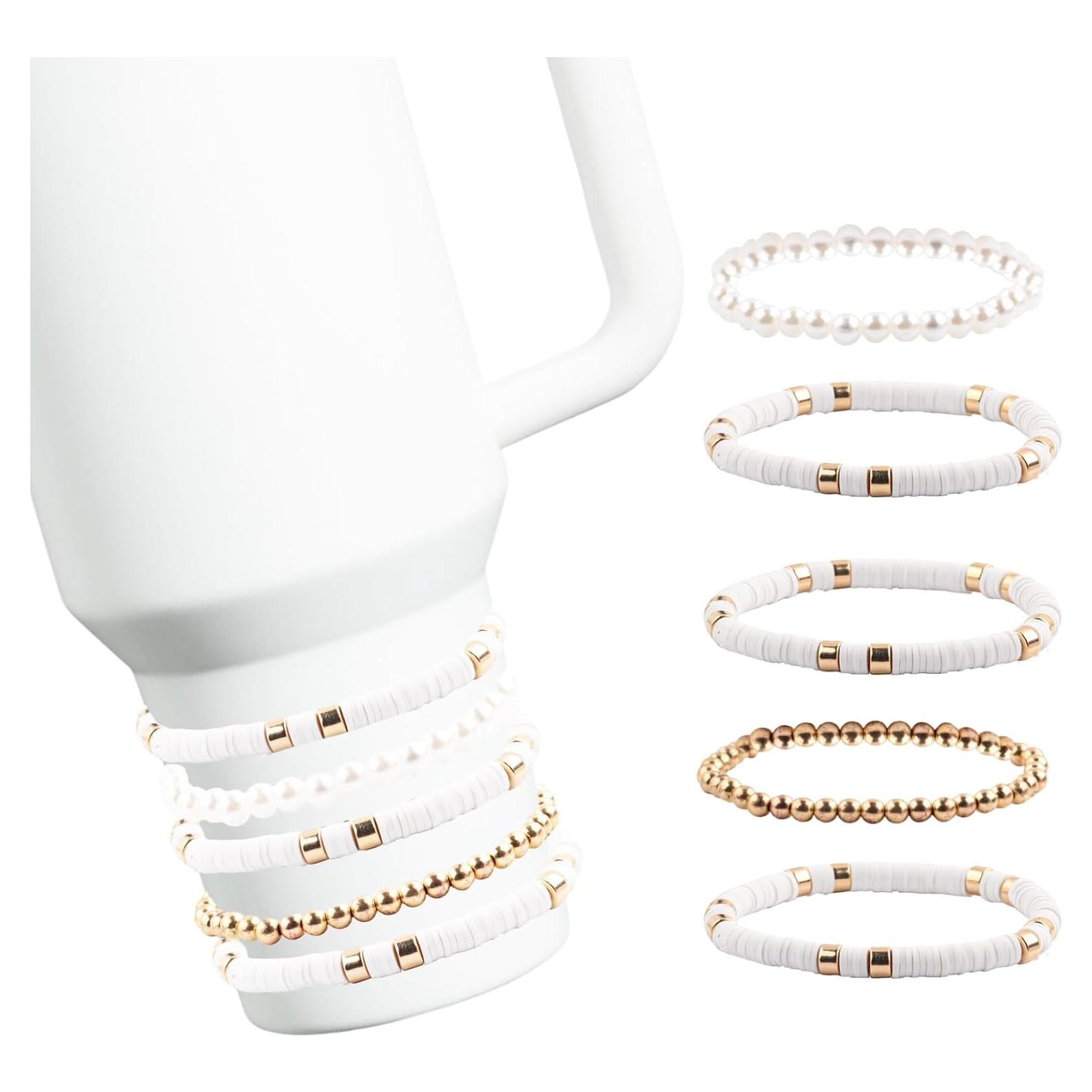 Accesorios Copa Stanley Ceoyiler 5 Pcs Blanco Bohemio