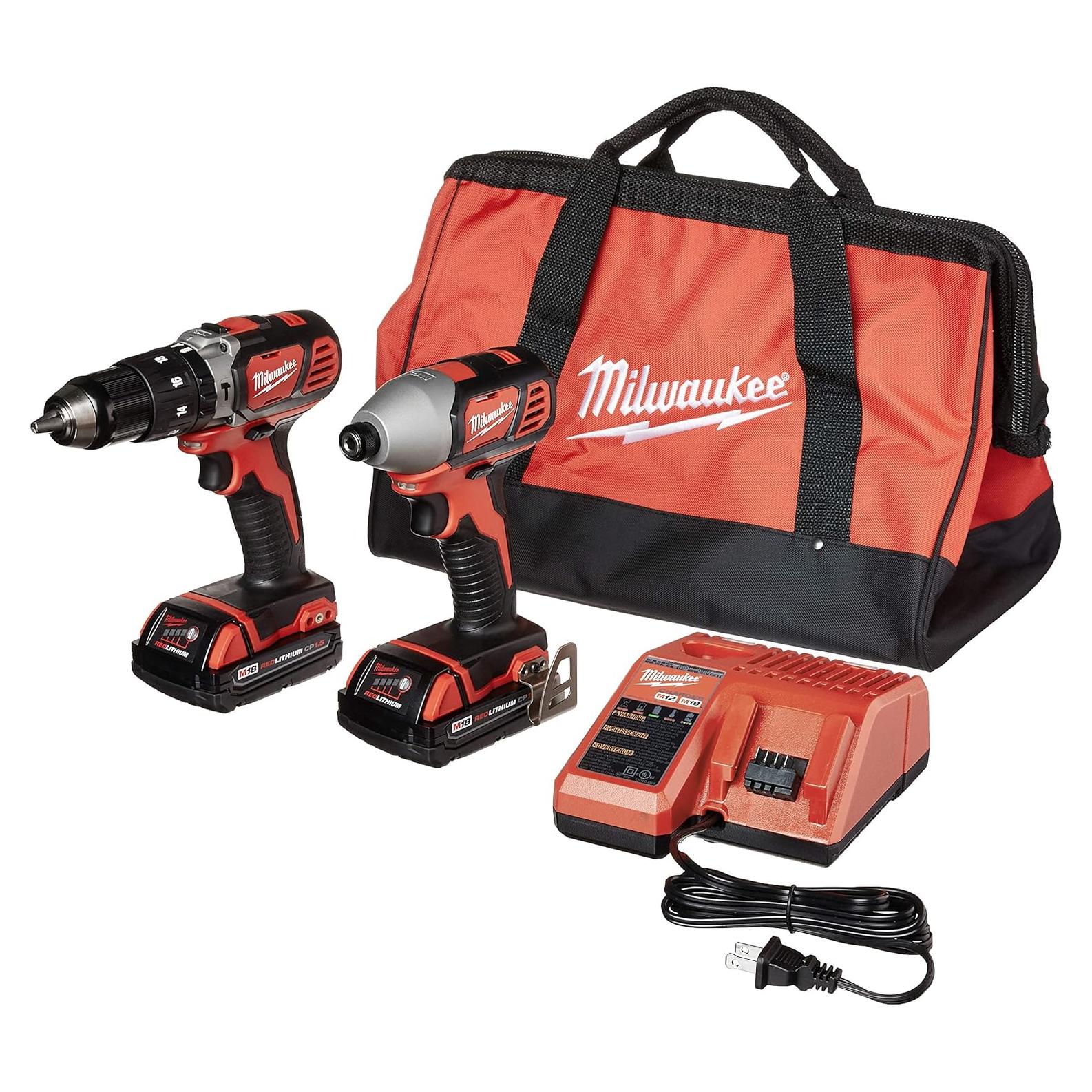 Martillo Perforador Milwaukee M18 18V + Destornillador Impacto