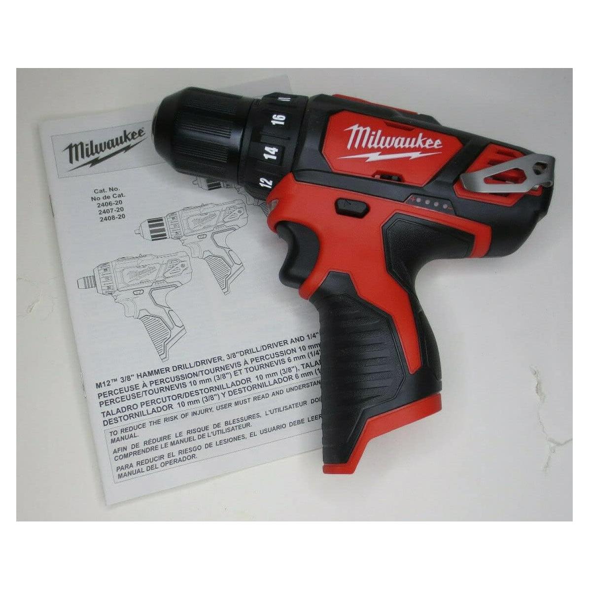 Taladro Atornillador Milwaukee M12 12V 3/8" Edición Limitada