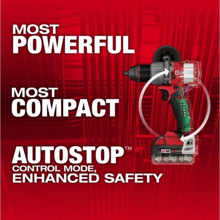 Taladro Atornillador Milwaukee M18 FUEL 18V 5.85kg