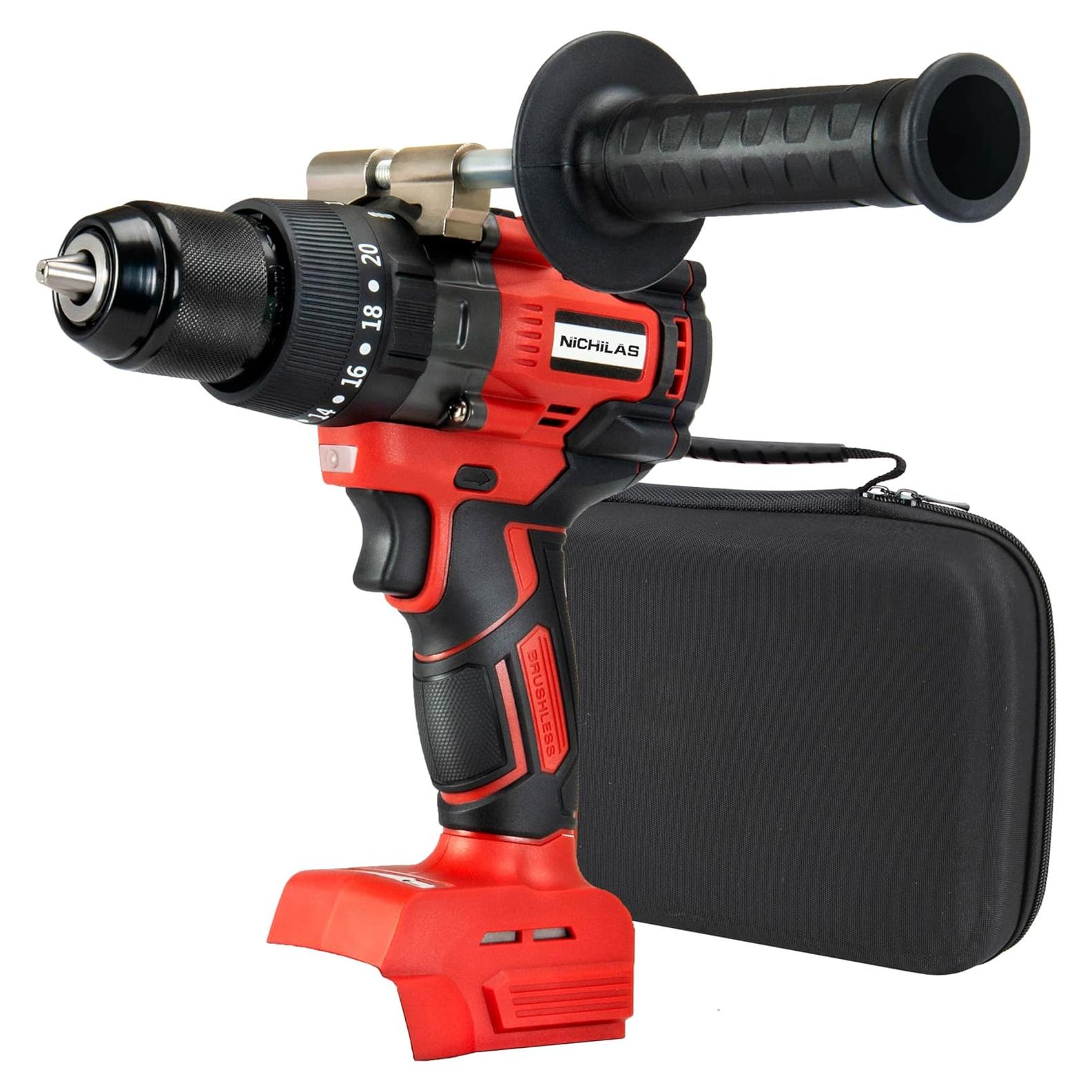 Taladro Inalámbrico Nichilas 18V 150Nm 2 Velocidades 13mm