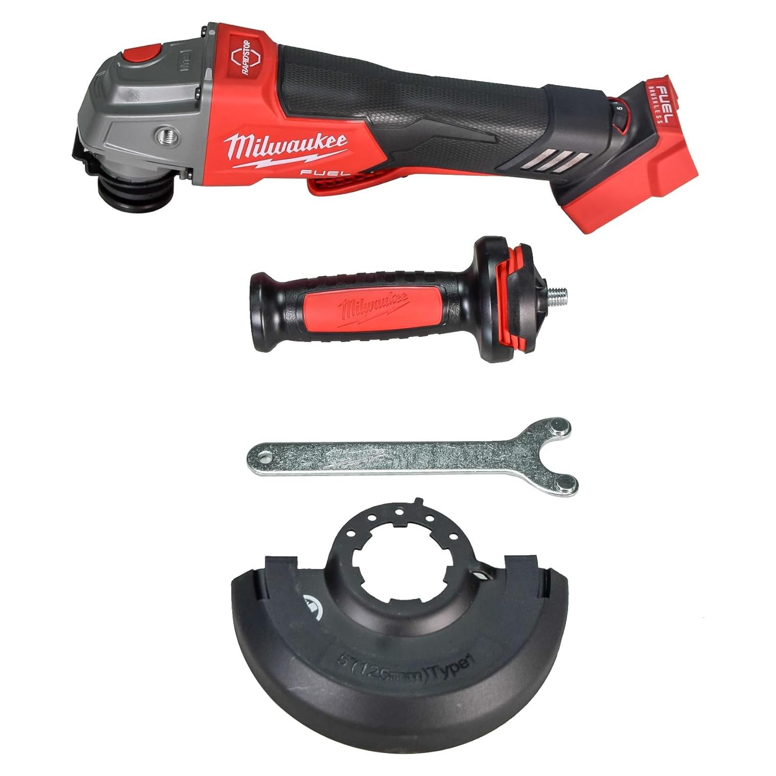 Amoladora Inalámbrica Milwaukee 2888-20 18V 4.5"/5" Vel. Variable