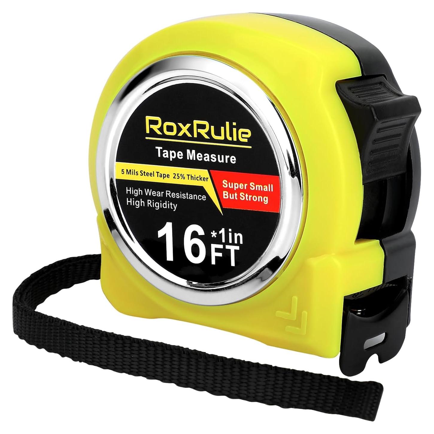 Cinta Métrica RoxRulie 5m con Lectura Fraccionaria