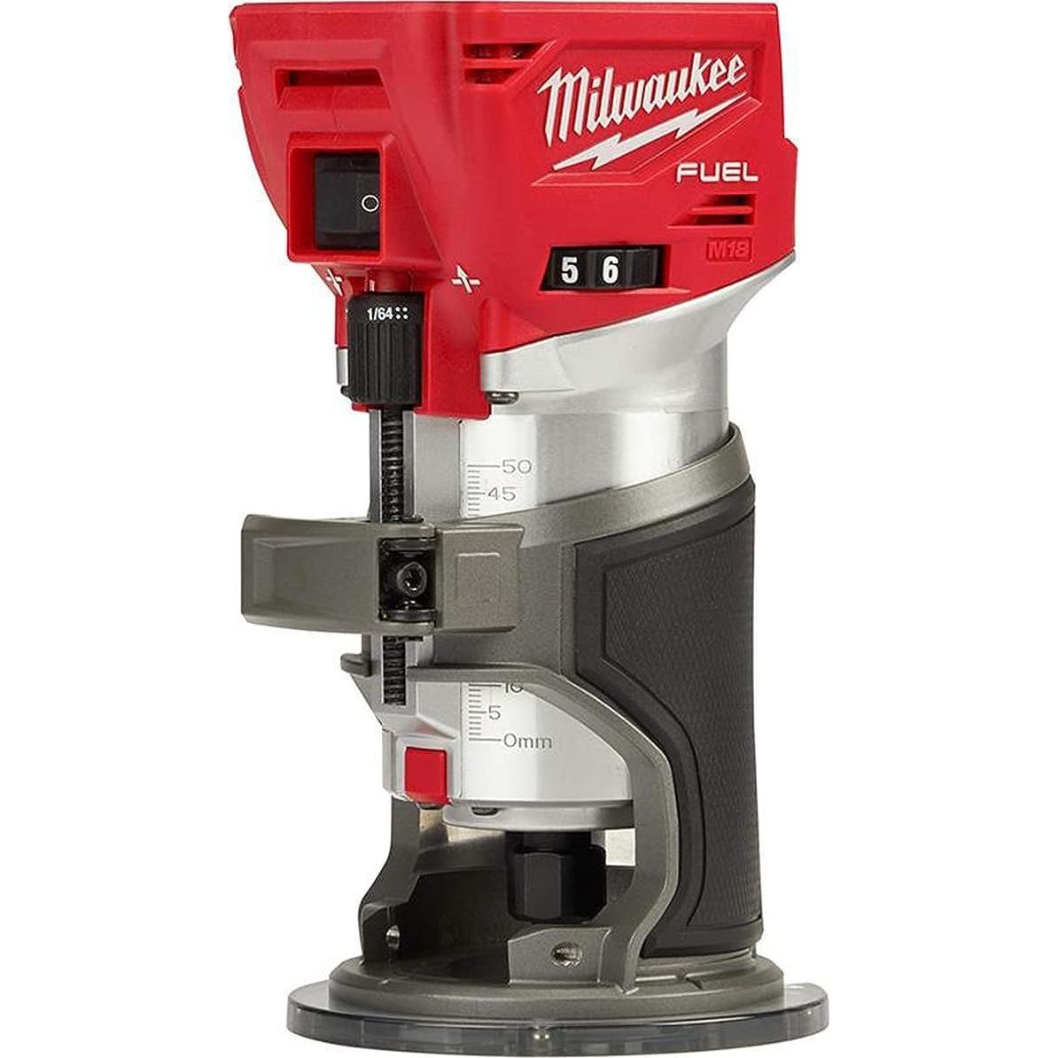 Router Compacto Inalámbrico Milwaukee M18 FUEL 18V 5Ah
