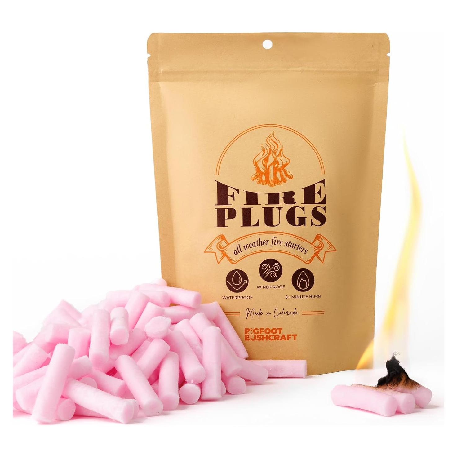 Iniciadores de fuego Bigfoot Bushcraft 30 unidades a prueba de agua